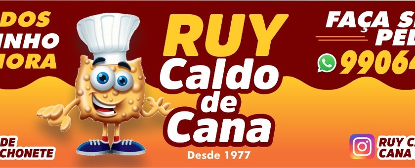 Caldo de cana do Ruy