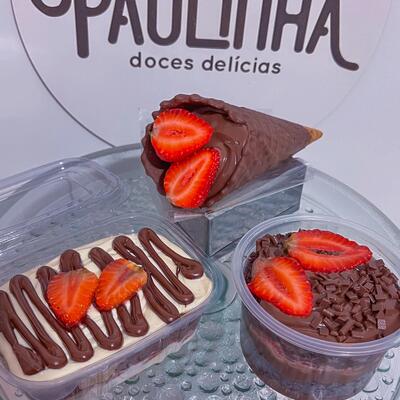 Combo Tentação de Morango – A Doçura em Cada Camada!