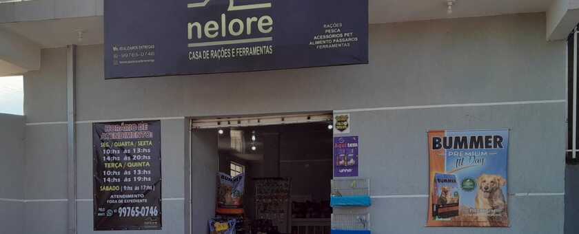Nelore - Casa de ração e Ferramentas