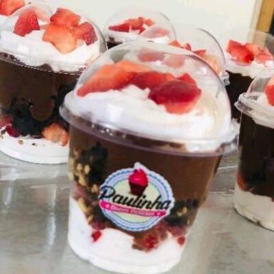 Supreme Brownie Cup de Morango 200ml