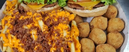 Smash burguer e pizarria