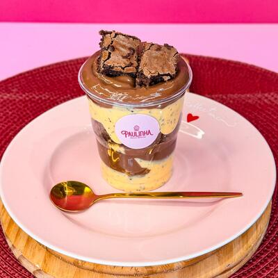 Copo Supreme Maracujá com chocolate 400ml