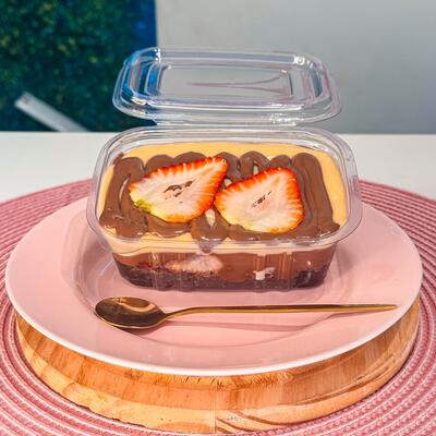 Escondidinho de Brownie
