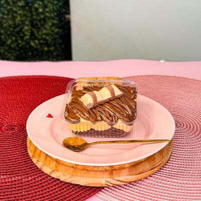 Brownie - Ninho, Nutella e Kinder Bueno 