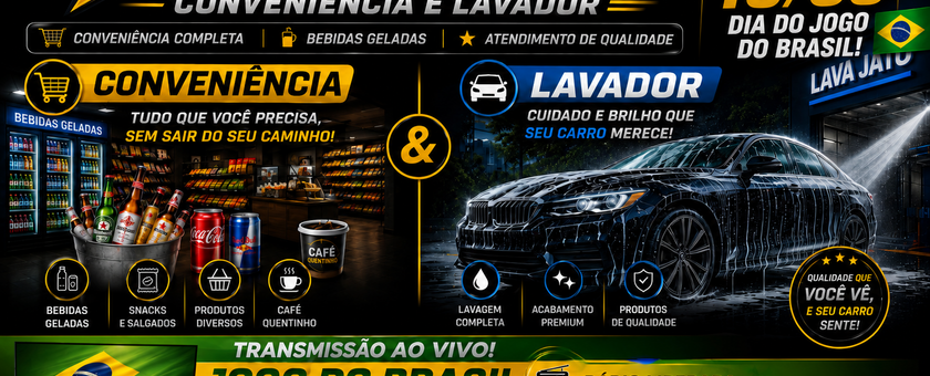 Lava Jato Conveniência Power