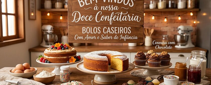 Lena alb Cakes: Confeitaria, Bolos caseiros e Salgados em Geral