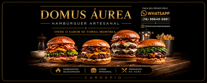 Domus Áurea Hamburgueria Artesanal