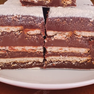 Palha italiana brigadeiro 