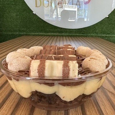 Travessa média kinder brownie