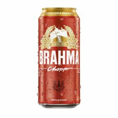 Cerveja Brahma 473ml.