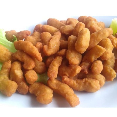 Camarão à milanesa