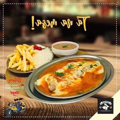 File de frango a parmegiana suculento (serve 2 pessoas)