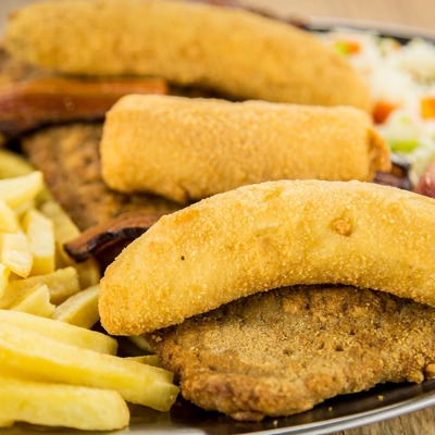 Mignon a cubana (serve 2 pessoas)
