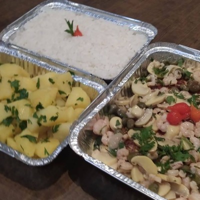 Salmão à belle muniere