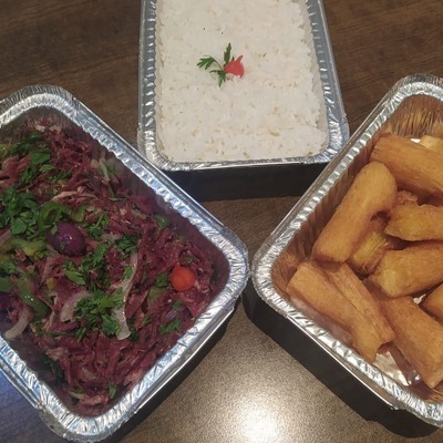 Carne seca desfiada nordestina