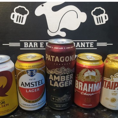 Cervejas lata