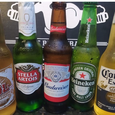 Cervejas long neck