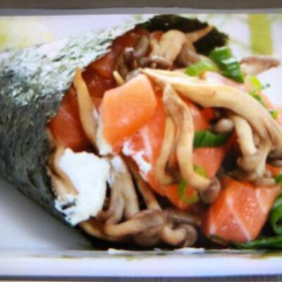 Salmão shimeji