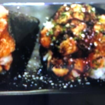 Temaki Salmão grelhado thai