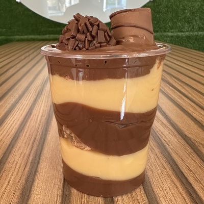 Copo kinder com nutella 200ml