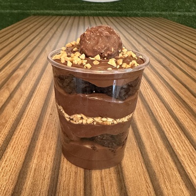 Copo ferrero Rocher com nutella 200ml