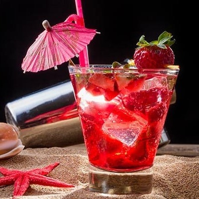 Caipirinha de Morango + Picolé 700ml