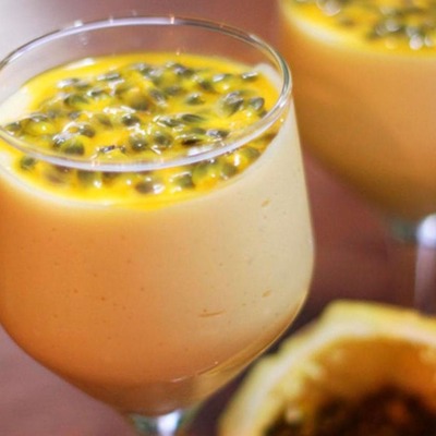 Batida de maracujá