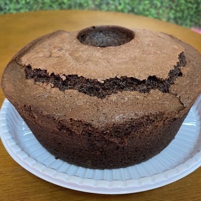 Bolo de chocolate caseiro 
