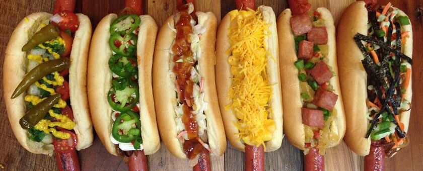 R & R hot dogs