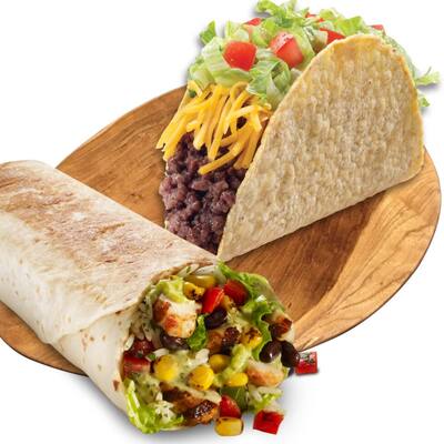 Combo burrito + taco