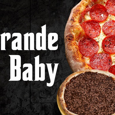 Pizza Grande 35cm + Pizza Baby 20cm