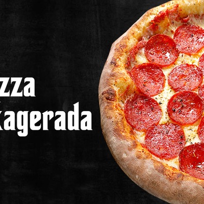 Compre uma Pizza Exagerada 40cm e ganhe uma Pizza Baby 20cm