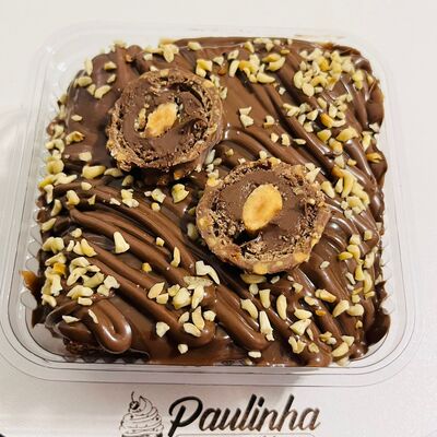 Brownie - Brigadeiro, Nutella e Ferrero Rocher