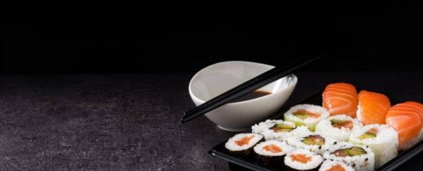 Sushi in kasa 
