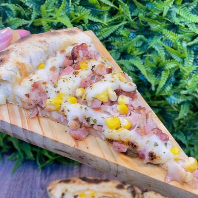 Pizza Broto (25cm). Quem experimenta, vicia!