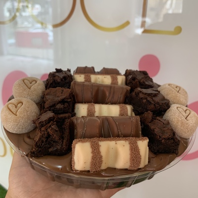 Travessa pequena kinder brownie