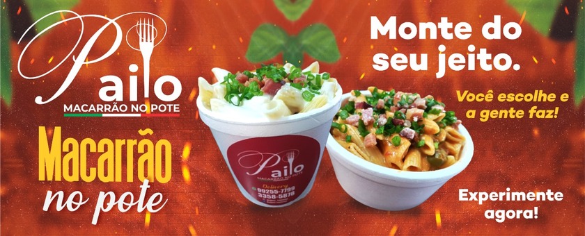 PAILO MASSAS, SORVETES E AÇAI