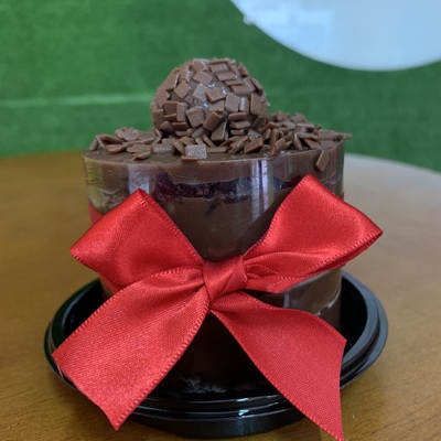Mini Bolo Brigadeiro gourmet